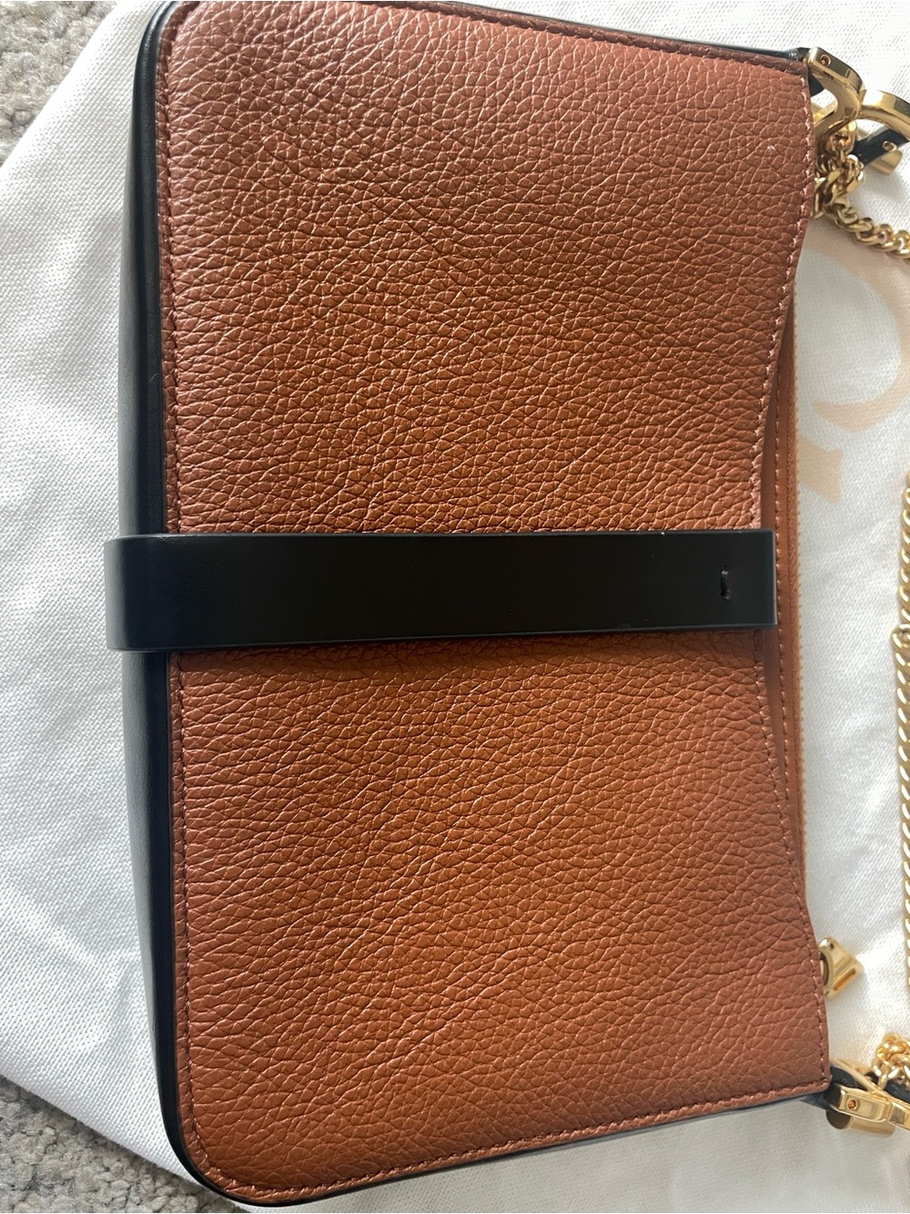 Chloé Marcie Pouch on Chain - Shoulder Bag Crossbody Pouch - Picture 6 of 9